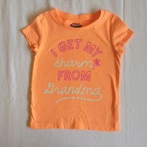 oshkosh b'gosh originals grandma graphic t-shirt 2T toddler girls